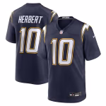 Men's Los Angeles Chargers Justin Herbert Nike Navy Alternate Super Chargers Game Player Jersey