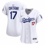 Women's Los Angeles Dodgers Shohei Ohtani Nike White Home Limited Player Jersey