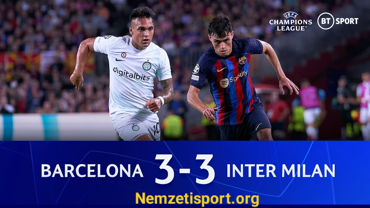 Barcelona vs Inter 3-3