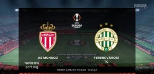 Győztes Ferencváros 1-1 Monaco