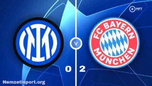 BL UEFA: A Bayern München 2-0 az Inter góljával