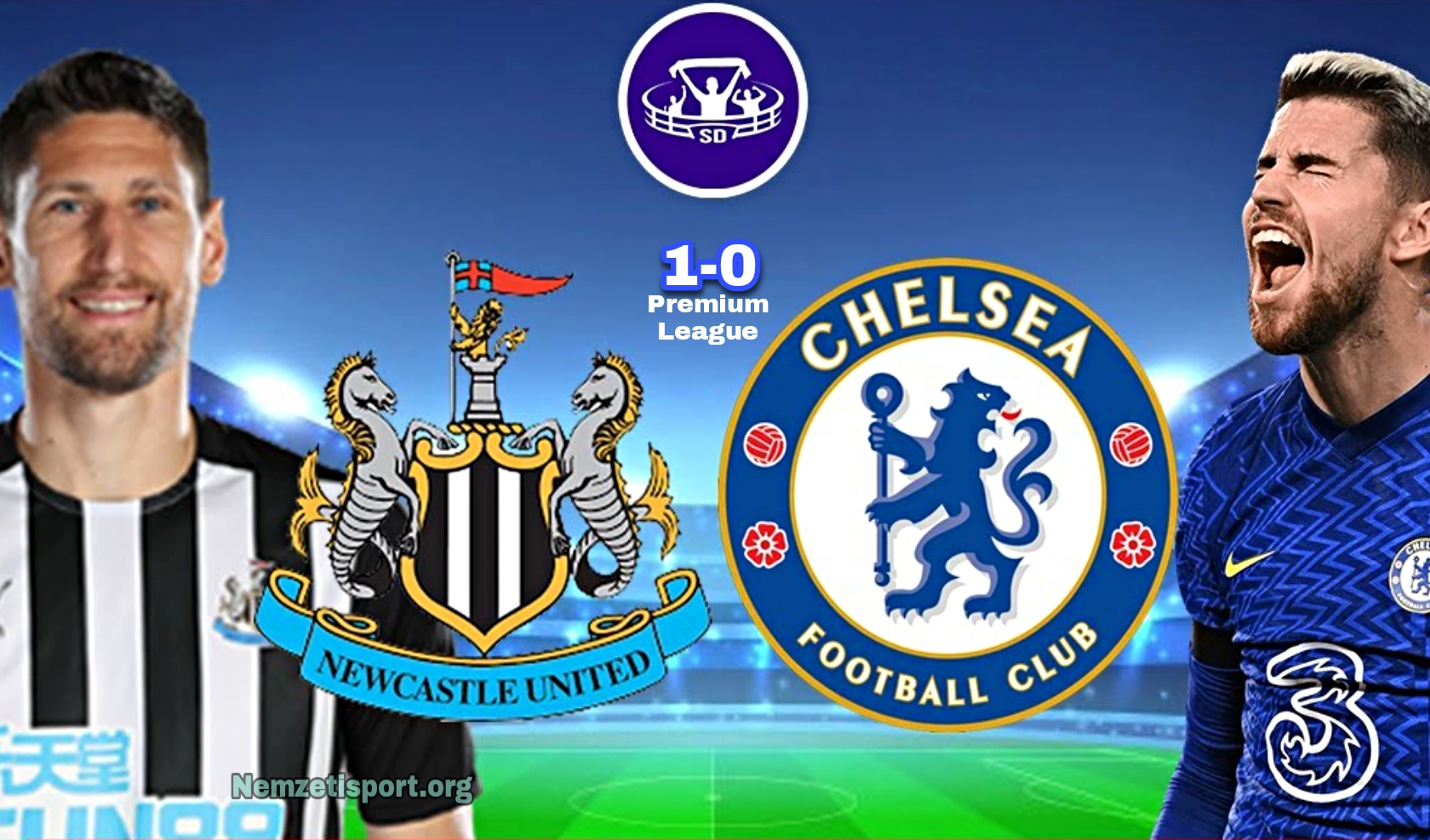 Chelsea 0-1 a Newcastle ellen