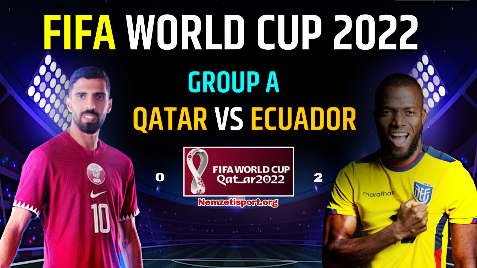 Katar Ecuador FIFA világbajnoki