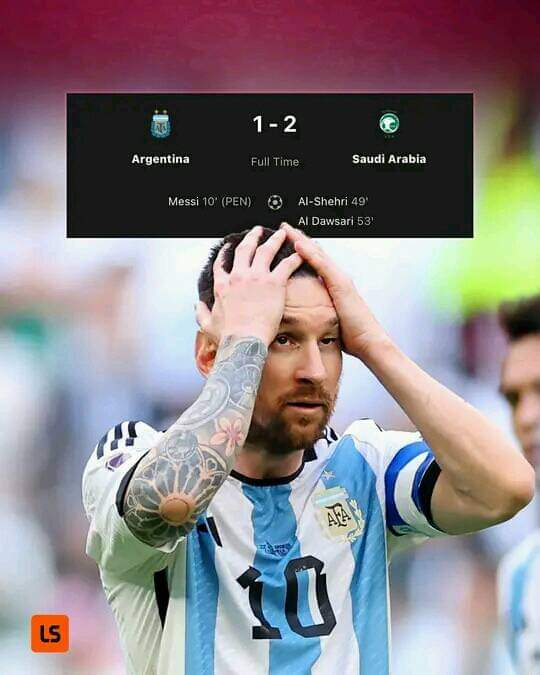 Lion Messi csalódás