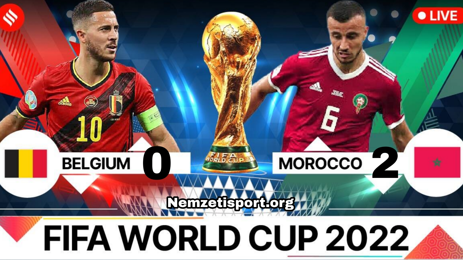 Marokkó 2-0 Belgium