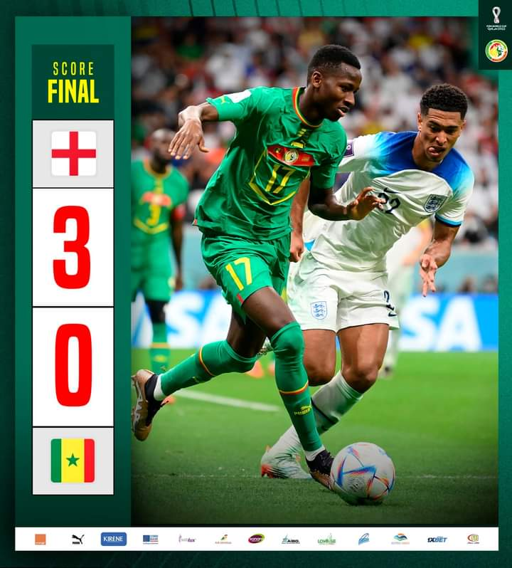 Senegal 0-3 Anglia