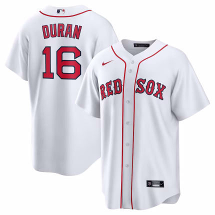 Men's Boston Red Sox Jarren Duran Nike White Home Replica Player Jersey