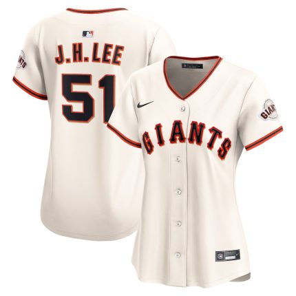 Women's San Francisco Giants Jung Hoo Lee Nike Cream Home Limited Jersey